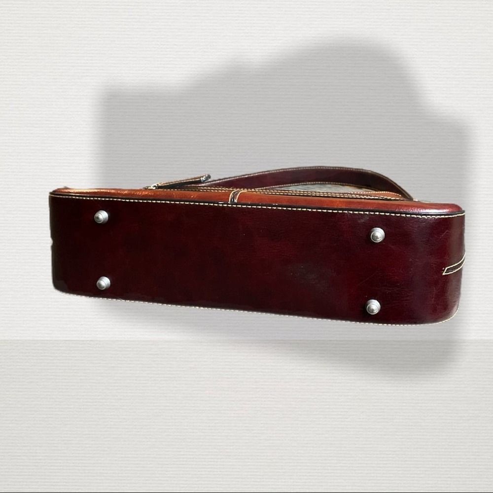 Beautiful Reddish Satchel  Mini Tote - Picture 7 of 9